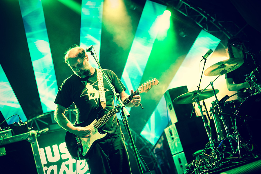Built To Spill on stage